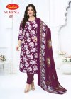 Aleena Vol 30 By Baalar Pure Cotton Printed Dress Material 